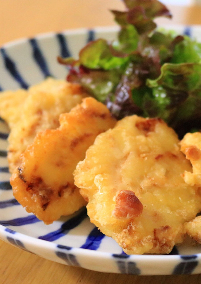 天ぷら粉使用で簡単☆揚げ焼き味付きとり天-レシピのメイン写真
