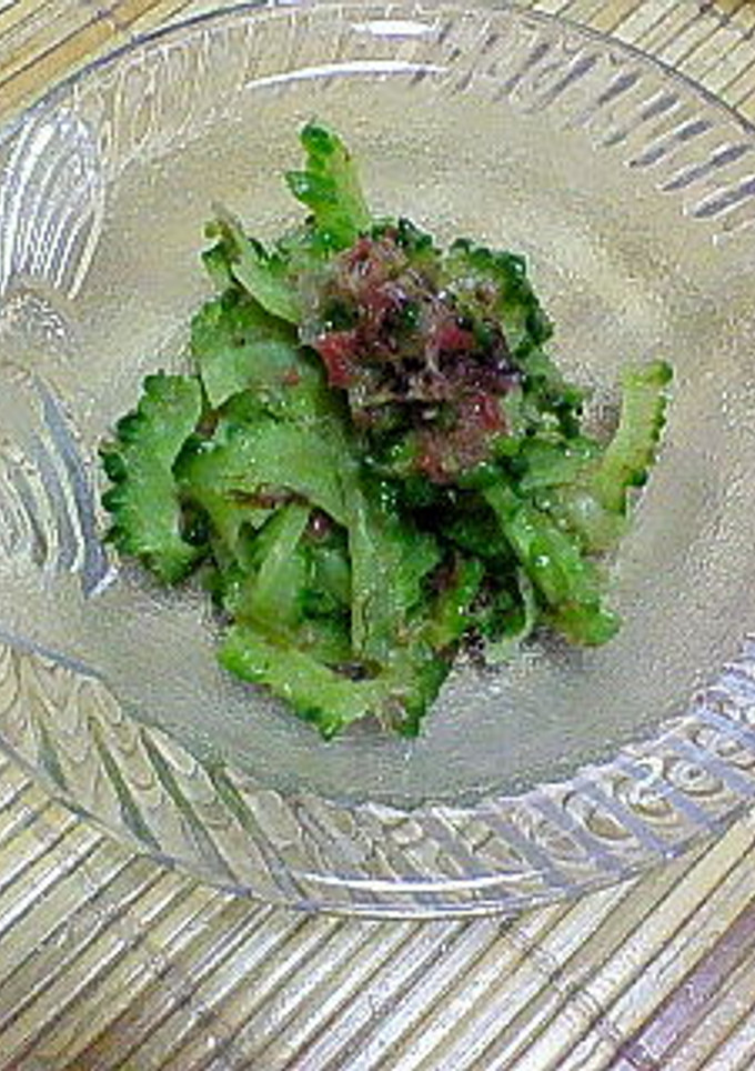 ゴーヤの梅和え-レシピのメイン写真
