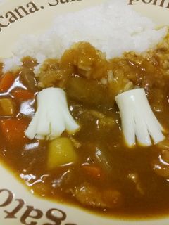 モッツァレラ星人INカレーライス-レシピのメイン写真