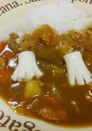 モッツァレラ星人INカレーライス-レシピのメイン写真