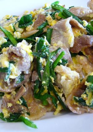 お袋の味　にら玉-レシピのメイン写真