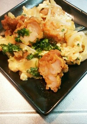簡単！！唐揚げ親子煮-レシピのメイン写真