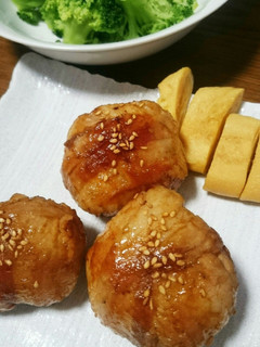 豚バラで肉巻きおにぎり♪-レシピのメイン写真
