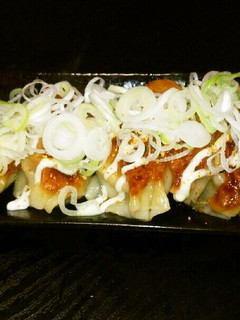 餃子の王将♪ネギ盛りマヨ七味餃子-レシピのメイン写真