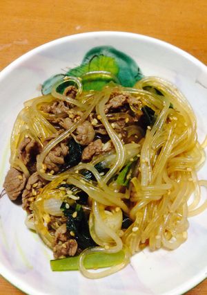栄養たっぷり！プルコギチャプチェ-レシピのメイン写真