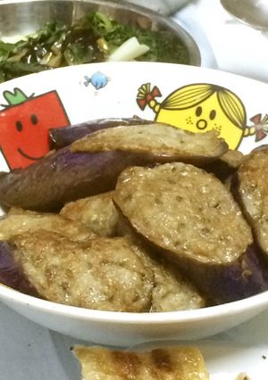 ナスの魚すり身詰め-レシピのメイン写真