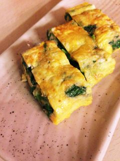 パクチー in たまご焼き〜♪-レシピのメイン写真