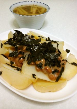 納豆じゃがバター-レシピのメイン写真