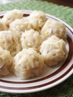餃子の皮で♪もっちり簡単シュウマイ☆-レシピのメイン写真