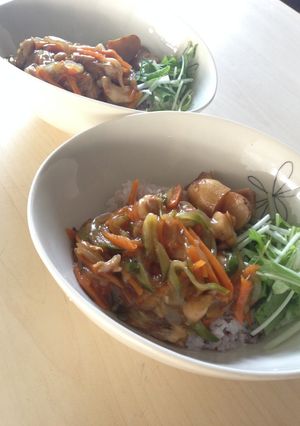簡単★甘酢あんのさっぱり野菜炒め-レシピのメイン写真