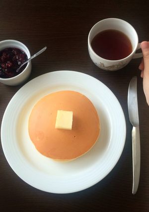 ホットケーキ-レシピのメイン写真