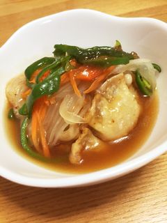 揚げ餅ふわとろ☆王将のあんかけ餃子-レシピのメイン写真