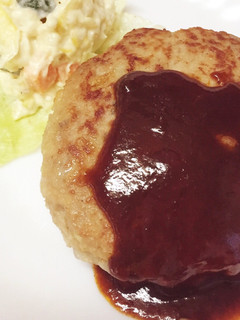 れんこん入りハンバーグ-レシピのメイン写真