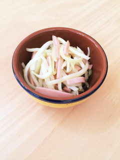 大根の皮であっさりおつまみ♪-レシピのメイン写真