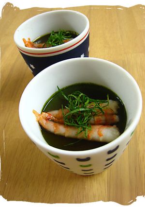 翠（みどり）の冷製茶碗蒸し-レシピのメイン写真