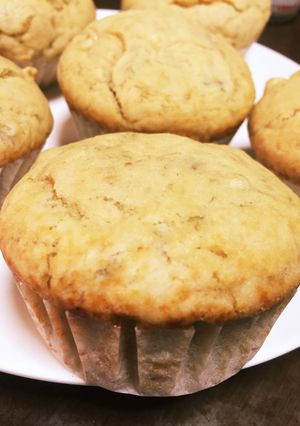小麦アレルギー対応　米粉のバナナマフィン-レシピのメイン写真