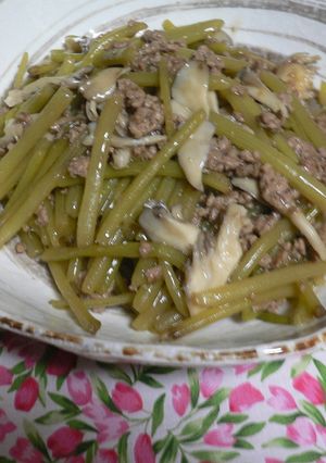 ふきと舞茸のオイスターソース煮-レシピのメイン写真