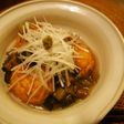 魚河岸揚げのピリ辛柚子だしあん