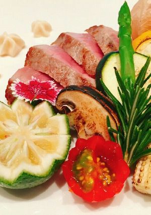 牛肉のステーキ メレンゲチリソース☆-レシピのメイン写真