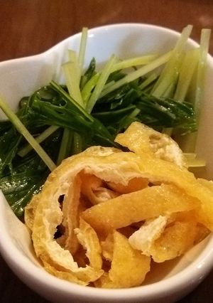 水菜のおひたし-レシピのメイン写真