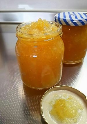 ゆずのジャム(絞り残りと皮の活用☆)-レシピのメイン写真