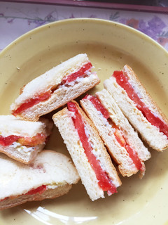 ★しらすトマトサンド★ さっと作れる♪-レシピのメイン写真