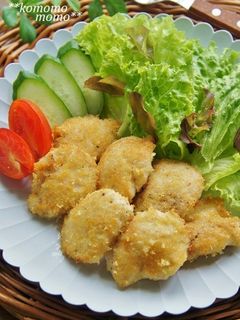 むね肉や鶏ささみで♫マヨチーズパン粉焼き-レシピのメイン写真