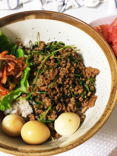 パパッとそぼろ丼-レシピのメイン写真