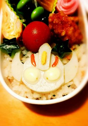 ウルトラマンオーブバーンマイトのキャラ弁-レシピのメイン写真