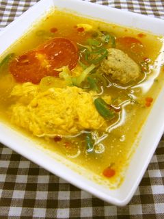 かき玉ピリ辛スープ-レシピのメイン写真
