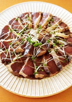 子供も食べられる鰹と昆布のカルパッチョ★-レシピのメイン写真