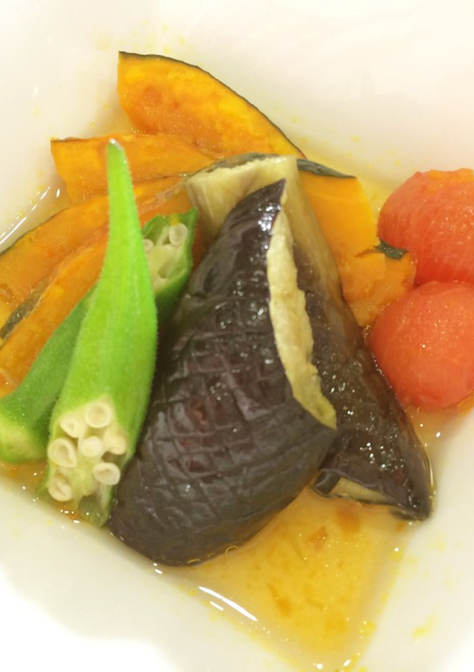 美人レシピ・夏野菜の揚げびたし-レシピのメイン写真