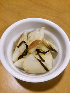大根と梅干と塩昆布の簡単即席漬-レシピのメイン写真