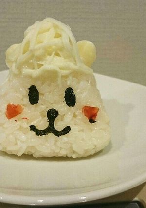 つっぱりワンちゃんおにぎり-レシピのメイン写真