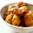新じゃがと鶏モモ肉の煮物