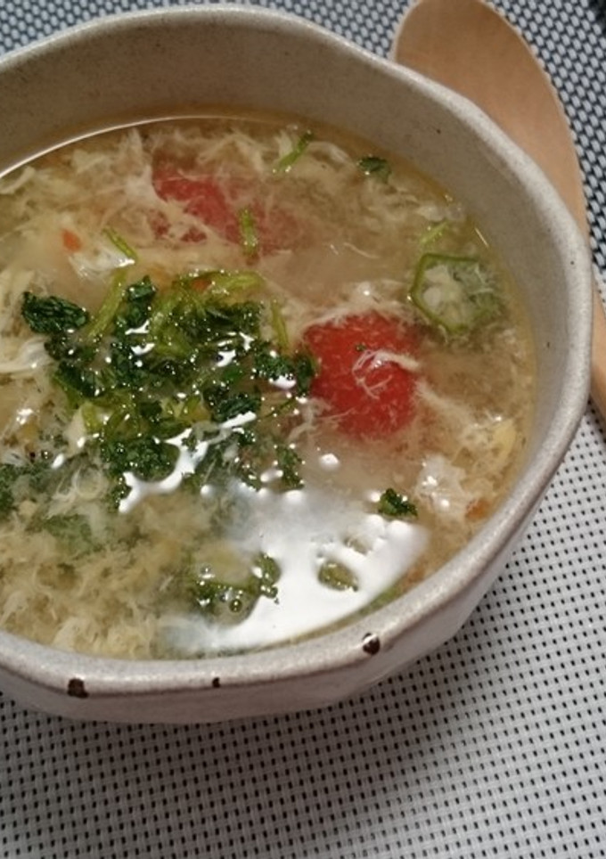 ミニトマトのエスニック風 夏スープ-レシピのメイン写真