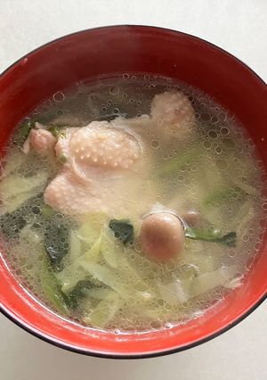 簡単！手羽元で絶品スープ-レシピのメイン写真