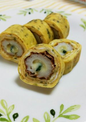 卵焼きinちくわチーズ-レシピのメイン写真