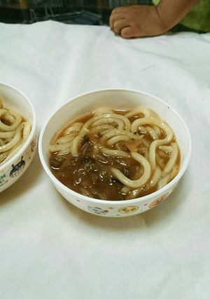 肉じゃがリメイク 肉うどん-レシピのメイン写真