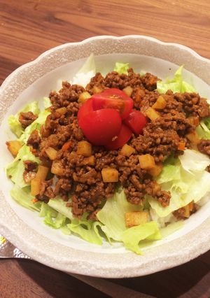 子どもも食べやすい！ タコライス-レシピのメイン写真