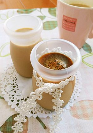 とろけるカフェオレプリン&珈琲シロップ。-レシピのメイン写真