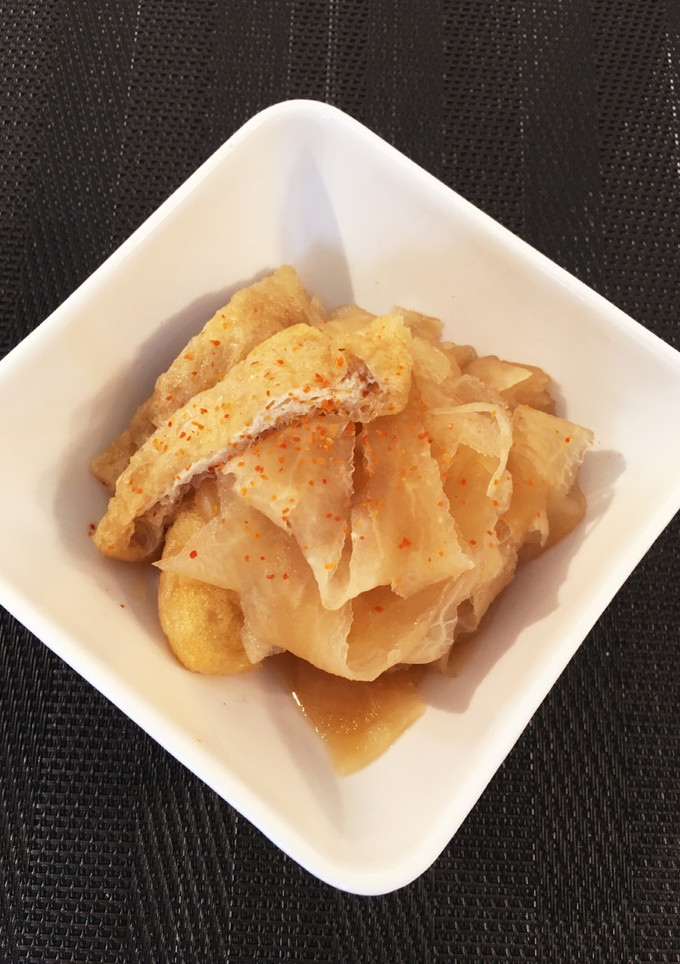 簡単♡ひらひら大根と油揚げの煮物-レシピのメイン写真
