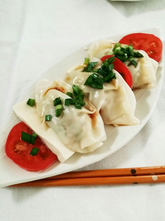 餃子の王将の「生餃子」でカプレーゼ風♪-レシピのメイン写真