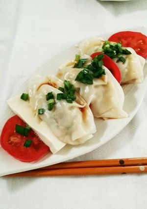 餃子の王将の「生餃子」でカプレーゼ風♪-レシピのメイン写真