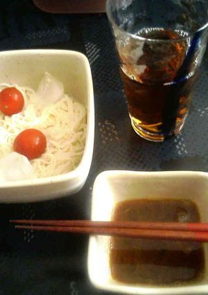 我が家流そうめんの食べ方-レシピのメイン写真