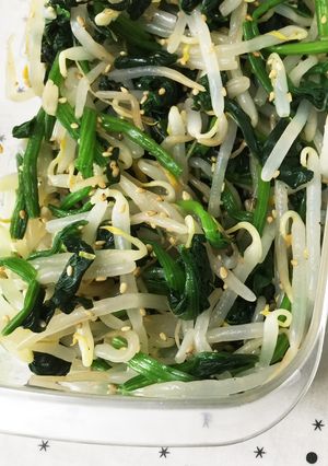 ほうれん草ともやしのナムル-レシピのメイン写真