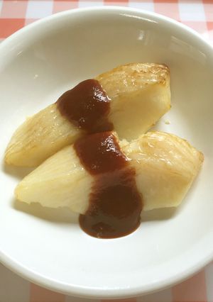 白身魚のムニエル　給食-レシピのメイン写真