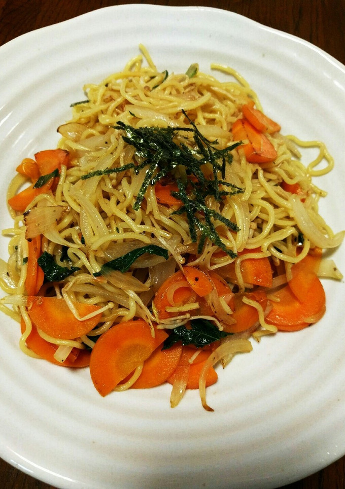 ソースに飽きたら味ぽんで簡単和風焼きそば-レシピのメイン写真