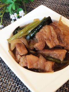 パパッと♡牛バラ肉と小松菜の甘辛煮-レシピのメイン写真