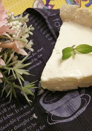 糖質制限 簡単レアチーズケーキおから編-レシピのメイン写真